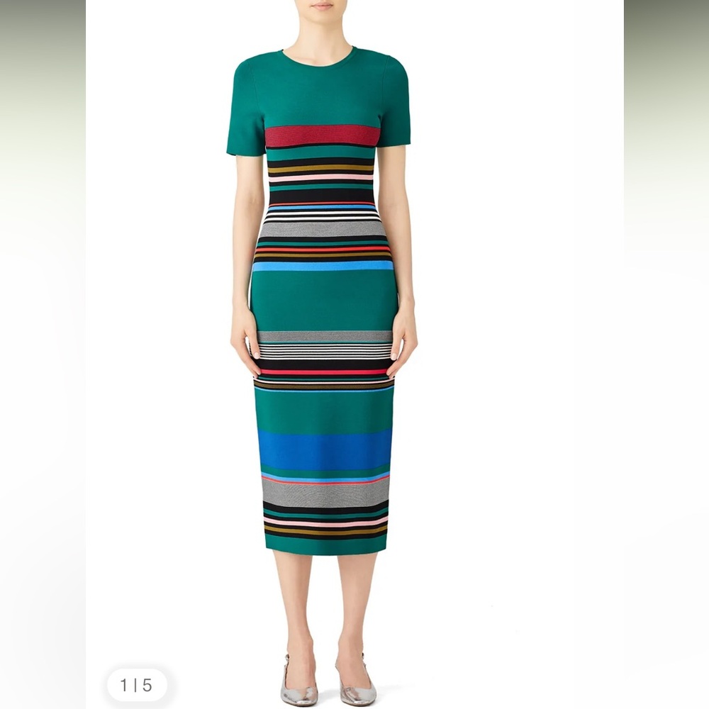 Diane Von Furstenberg Striped Dress